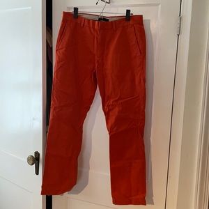 Banana Republic Aiden Chino Orange 33x32